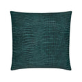 Croc Print Throw Pillow