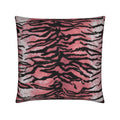 Tiger Stripe Pillow Cover in Rosey