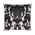 Black & White Cowhide Print Pillow Cover