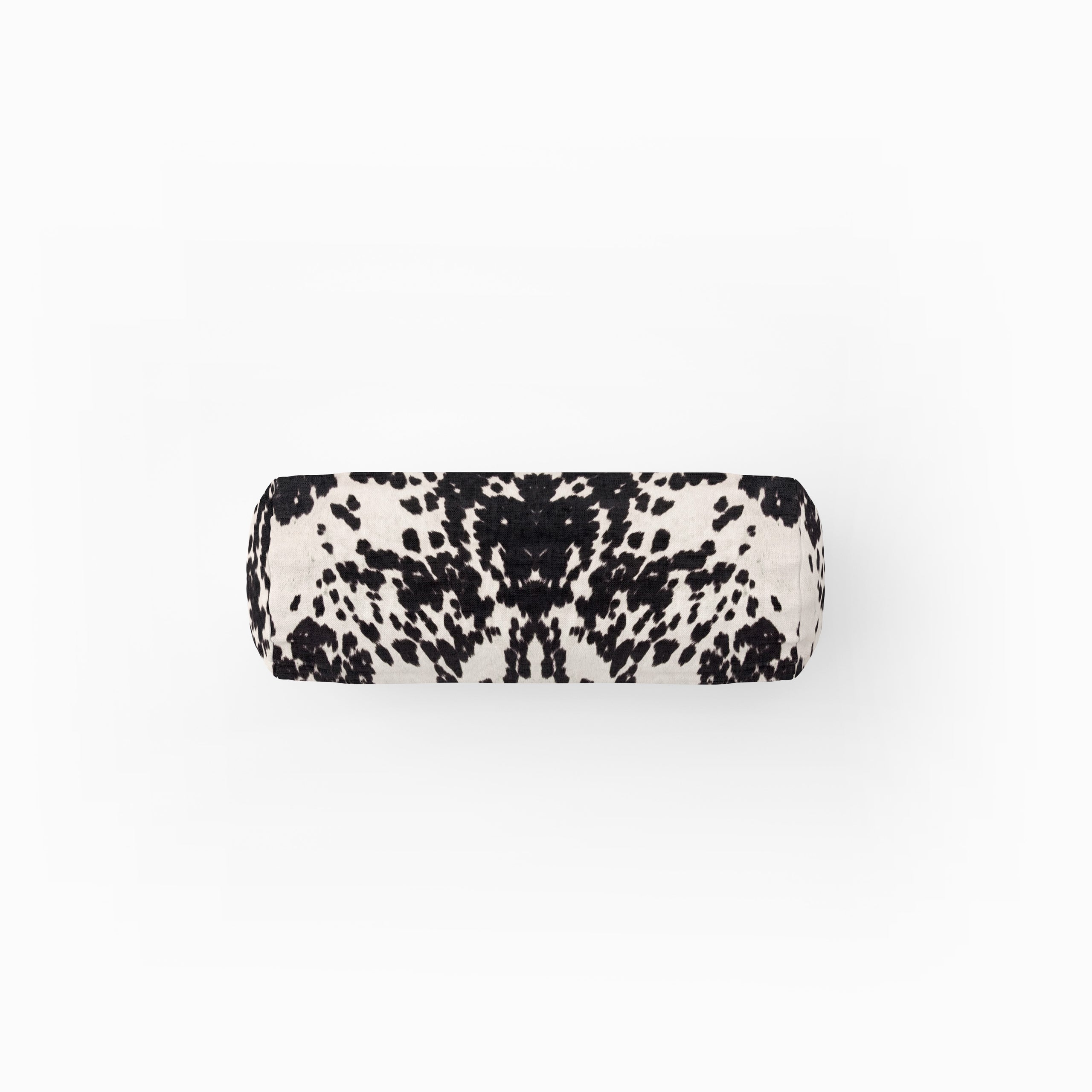 Cow Print Bolster Pillow