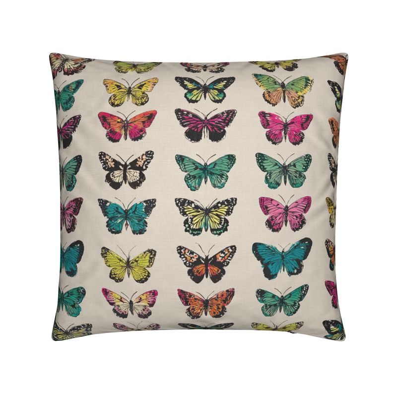 Butterfly Collection Throw Pillow Cover