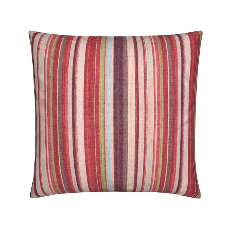 Multicolor Bold Striped Pillow Cover