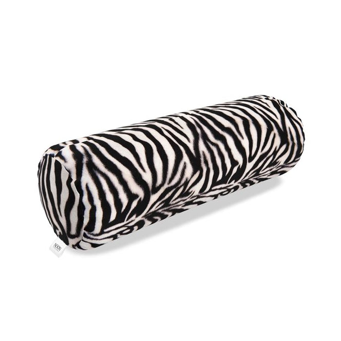 Large Zebra Print Bolster Pillow